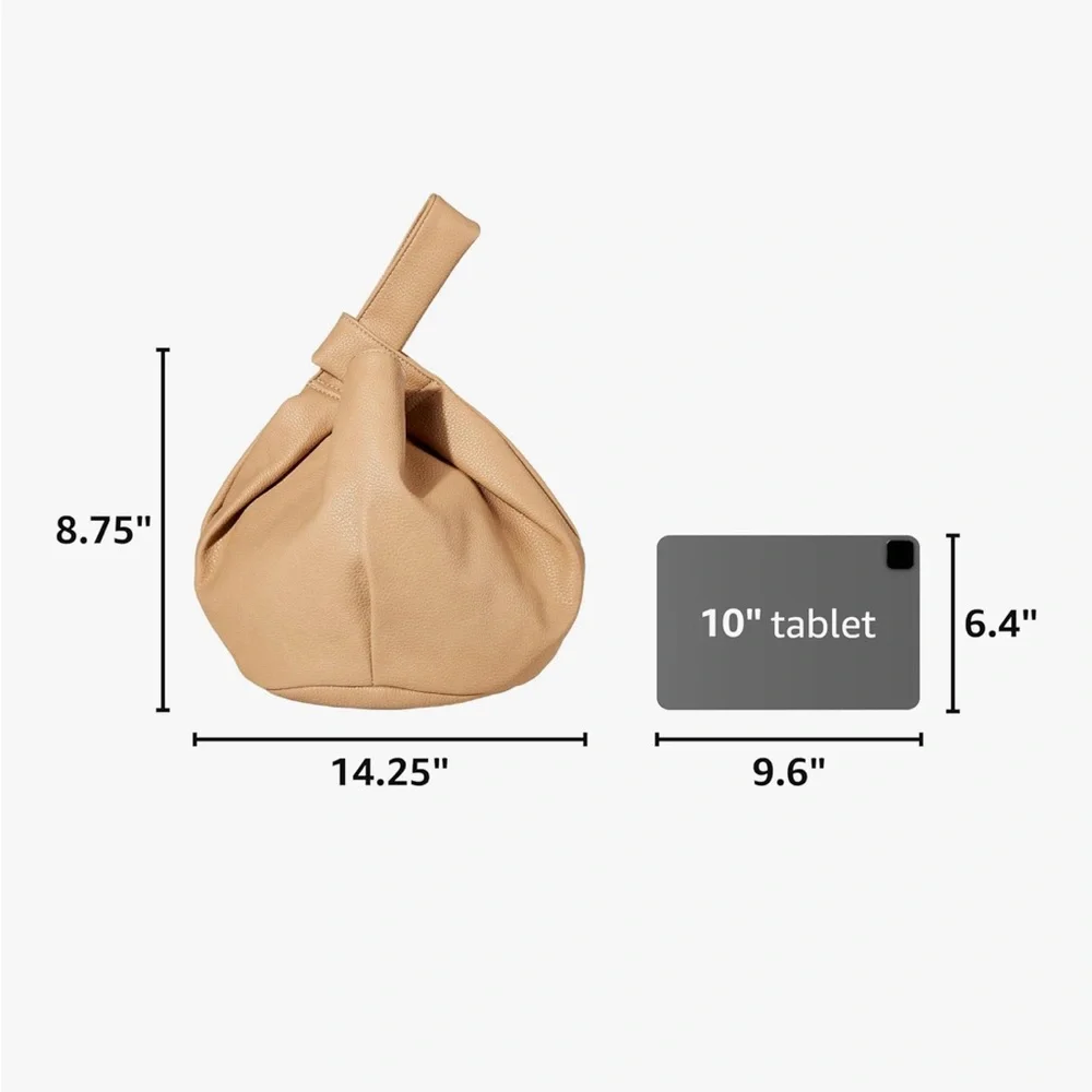 The Drop Elegant Tan Women's Handbag - Picture 2 of 4